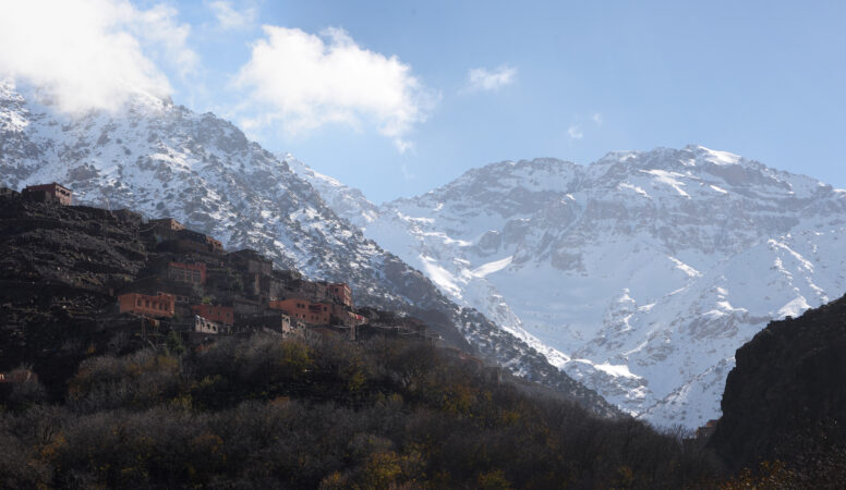 Atlas mountains and Berber villages